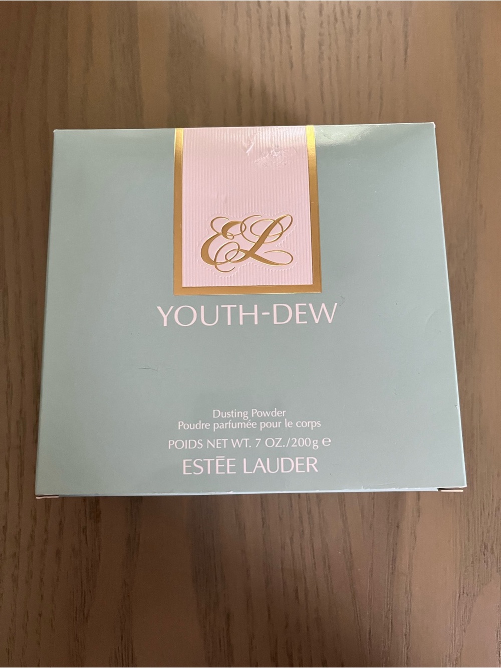 Estee Lauder YOUTH DEW DUSTING POWDER With PUFF  7oz New in Box